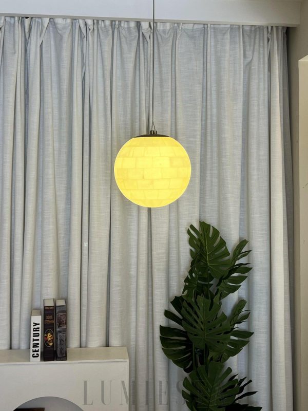 Sherborne - Alabaster - kula wisząca, złoto-biała