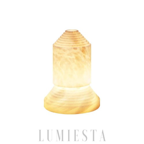 wm_13981524891623074058.jpg Babel - Lampa stołowa z alabastru w nowoczesnym stylu 30cm