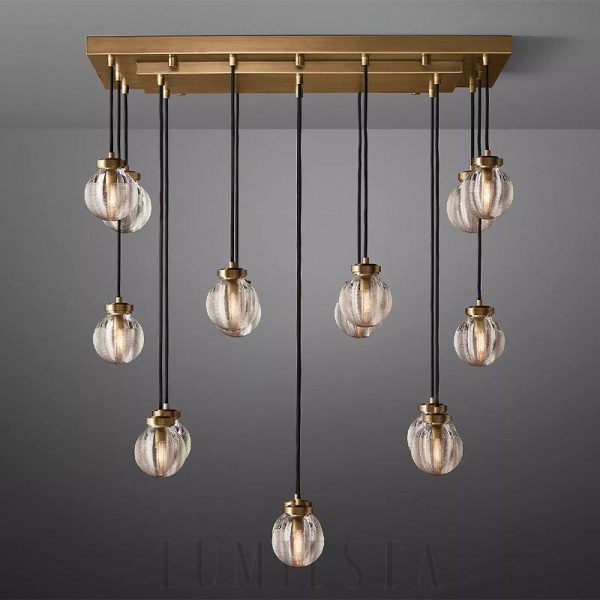 Elegancka lampa wisząca Fantasy Pearl Ball 36 cali