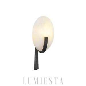 Alice - Luksusowa lampa ścienna z alabastru, nowoczesna