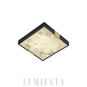 wm_14541199981214332441.jpg Lucien - Lampa sufitowa nowoczesna, 30/40/50 cm, plafon czarno-złoty