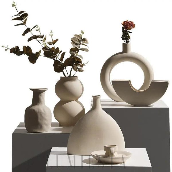 Stylowa lampa stołowa ceramiczna do dekoracji wnętrz