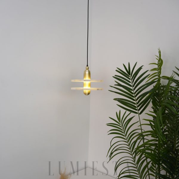 wm_14972465642104639768.jpg Lampa wisząca Lupa Alabaster w stylu nowoczesnym 18cm 28cm