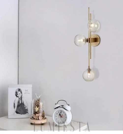 Nowoczesna lampa wisząca skandynawska, 3 kule