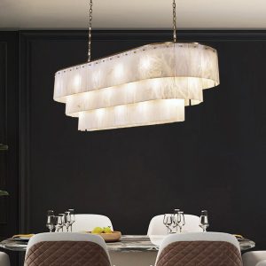 Kaskadowy żyrandol alabastrowy Type A 80x114cm