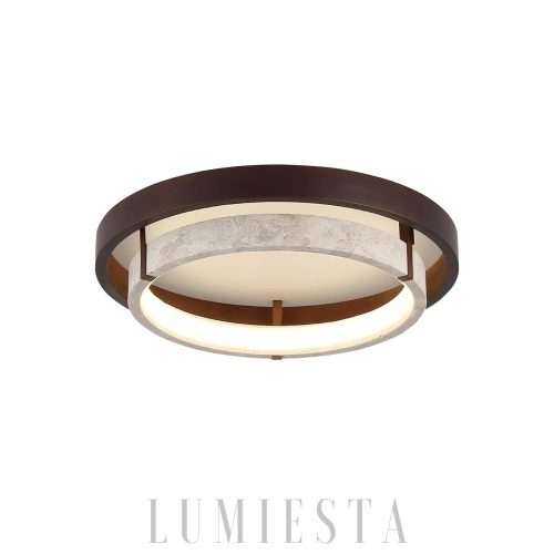 Ring Travertine Cirvela nowoczesny plafon trawertyn