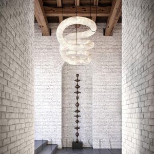 wm_15659618280463976984.jpg Żyrandol Alabaster Infinity designerski kształt 150cm biały