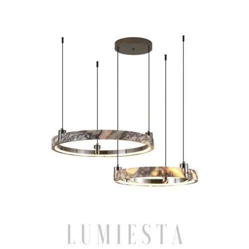 wm_15785824598744730122.jpg Żyrandol marmurowy okrągły biały czarny średnica 49 65cm