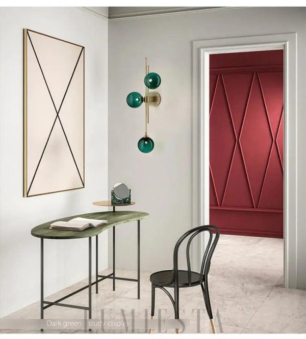 Nowoczesna lampa wisząca skandynawska, 3 kule