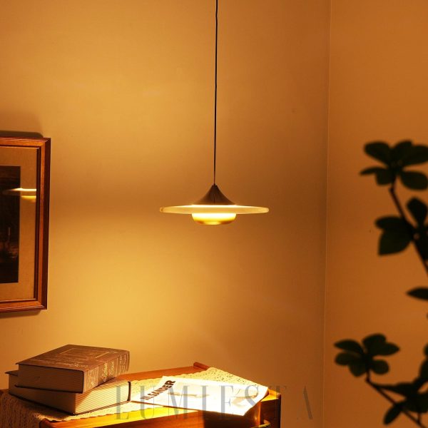 Stratford - Alabastrowa lampa wisząca, złoto-czarna