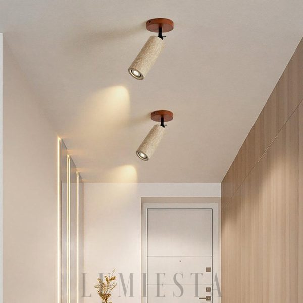 wm_16065800650006095277.jpg Mireille - Lampa ścienna z trawertynu w stylu nowoczesnym, Ø8cm, kinkiet cylindryczny, 1-punktowy