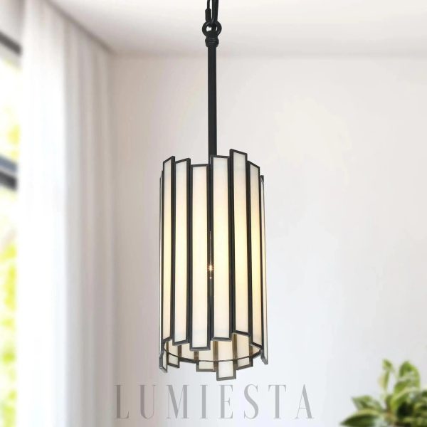 Hemaaolay - Stylowa mini lampa wisząca czarna/złota 11cm