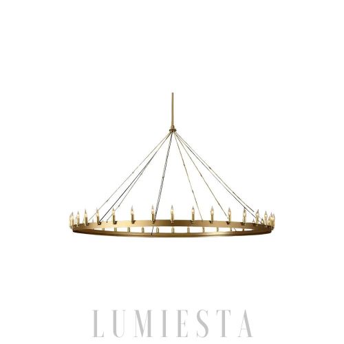 Lampa wisząca Camino Vintage 185 cm mosiądz/czarny