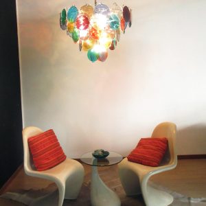 wm_16688112734036421148.jpg Elegancka żyrandol Murano w kolorze wielokolorowym 70cm