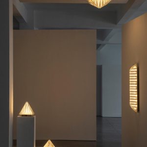 Lampa sufitowa Fragment 06, chrom, szkło