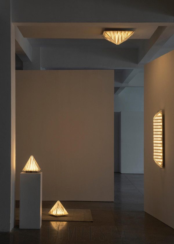 Lampa sufitowa Fragment 06, chrom, szkło