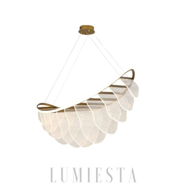 Marvel - Nowoczesna wisząca złota/srebrna 60/80/100/120 cm