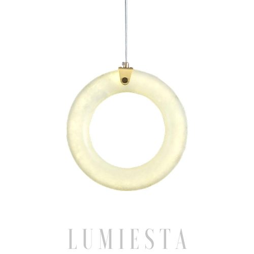 Duplex - Lampa wisząca Alabaster, nowoczesna 25/30 cm