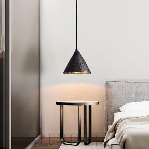  Scafell - Lampa wisząca z travertynu w stylu nowoczesnym