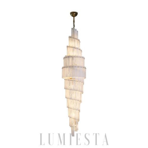 Kaskadowy żyrandol alabastrowy Type A 80x114cm