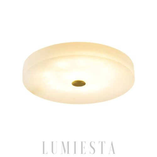 wm_17551579596438106498.jpg Sophie - Lampa sufitowa z alabastru - Biało-złota - Plafon Ø30/40/50cm
