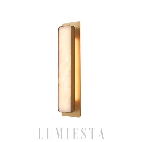 Sashya - Lampa ścienna Alabaster w stylu nowoczesnym 51 cm