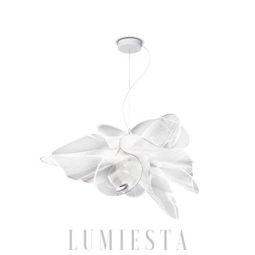 Lampa wisząca Mesh Cloud przezroczysta stylowa elegancja