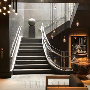 Raindropa - lampa wisząca w stylu nowoczesnym z kryształami