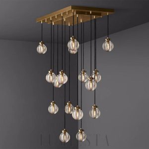 Elegancka lampa wisząca Fantasy Pearl Ball 36 cali