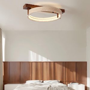 Maris - Lampa sufitowa w kolorze beżowym z travertynu