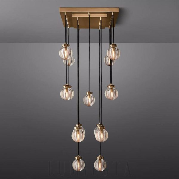 Elegancka lampa wisząca Fantasy Pearl Ball 36 cali