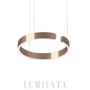 Elegancki okrągły żyrandol LED średnica 40cm 60cm