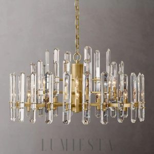 Ninga - lampa wisząca okrągła w stylu nowoczesnym