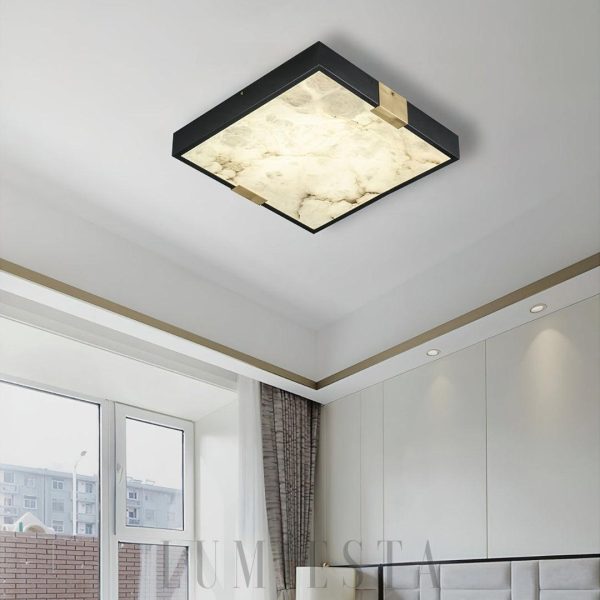 wm_259734744700815136.jpg Lucien - Lampa sufitowa nowoczesna, 30/40/50 cm, plafon czarno-złoty