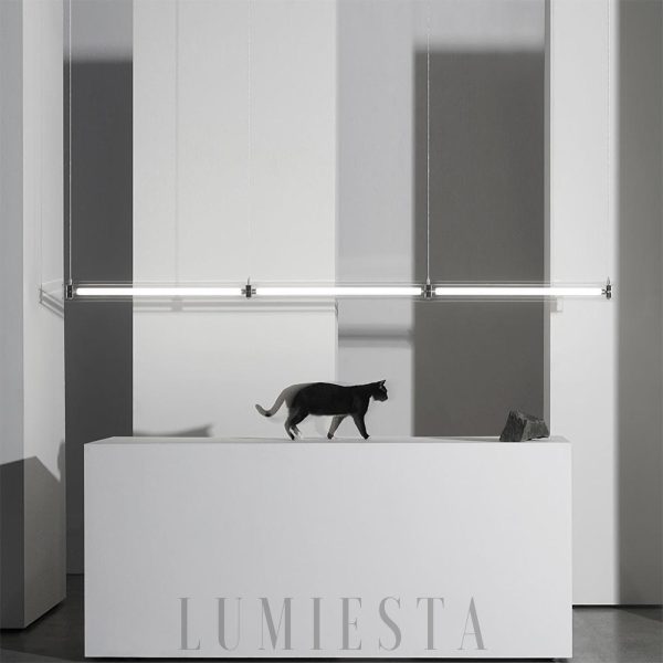 Lampa wisząca Mazha - nowoczesna, chrom, przezroczysta