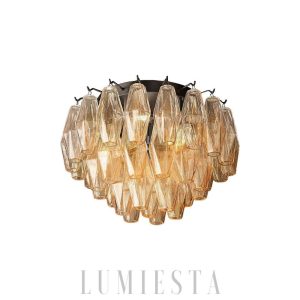 Chara - Glass 17, przezroczyste szkło, mosiężna