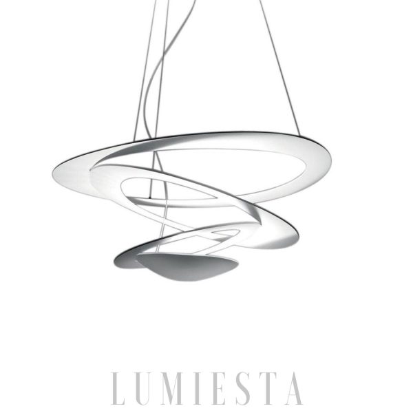 Efektowna spiralna lampa wisząca Pirce LED