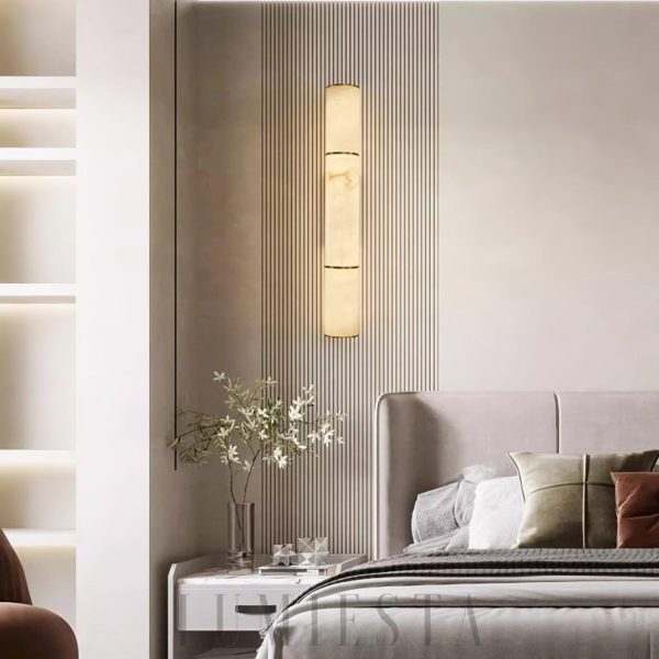 wm_3288628865668911353.jpg Lampa ścienna cylindryczna alabastrowa, biała, złota - Kinkiet długość 26/40/58cm