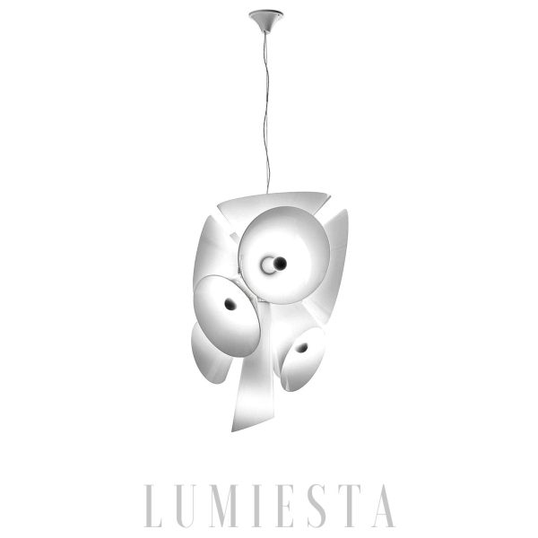 Lampa wisząca Nebula o białym kolorze średnica 70 cm