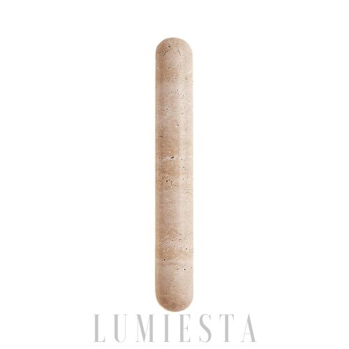 Elegancki podłużny kinkiet z trawertynu Liora 35 60 90cm