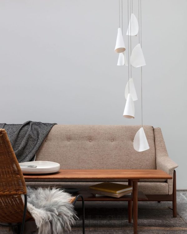 Nowoczesny klaster lamp wiszących Series 21 – biały