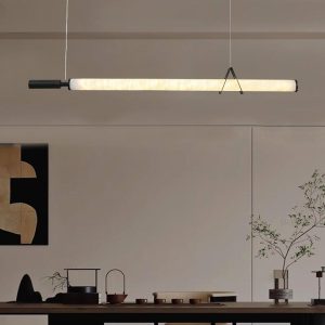 wm_3660596661806029228.jpg Lampa wisząca Organic Alabaster w kształcie liniowym 120cm