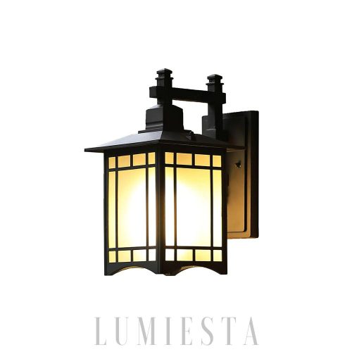 wm_3669125686581172809.jpg Lampa ścienna zewnętrzna Pavilion domek czarno-brązowa