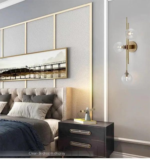 Nowoczesna lampa wisząca skandynawska, 3 kule