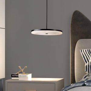 Manhattan - Alabaster okrągła czarno-biała Ø20/25/30 cm