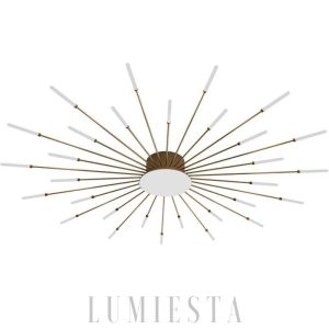 Dunep - Żyrandol nordycki do salonu wielogłowicowy