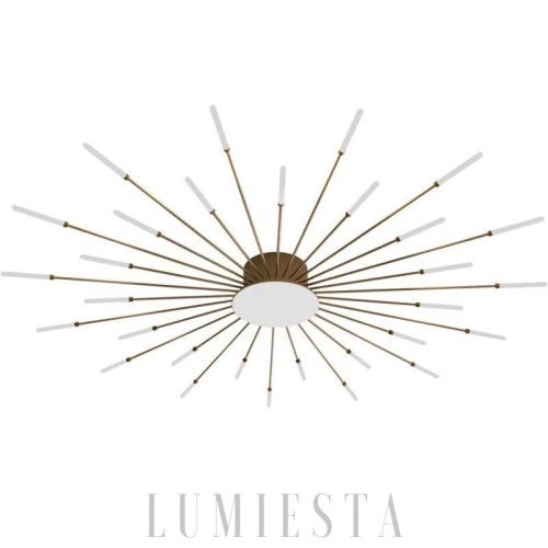 Dunep - Żyrandol nordycki do salonu wielogłowicowy