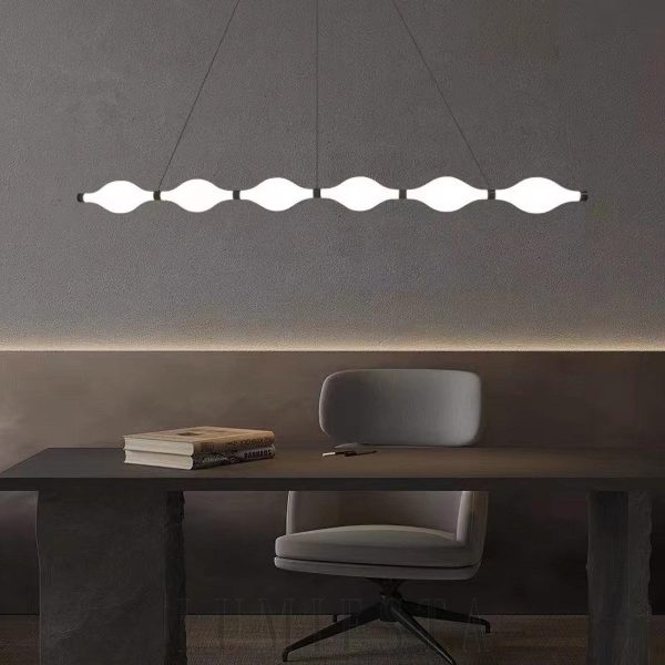 Lampa wisząca Italian Table Bar w kolorze czarnej perły