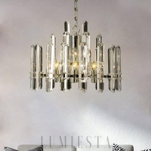 wm_4989936651916899083.jpg Primrose - Lampa wisząca okrągła 62 cm z mosiądzu i szkła
