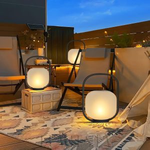 Sonoran - Przenośna lampa stołowa/ogrodowa LED 31/41 cm